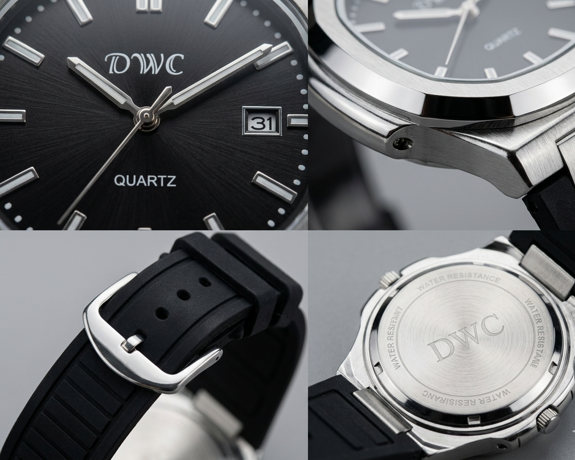 DWC Nautilus Homage Quartz Watch (Patek Philippe Style)